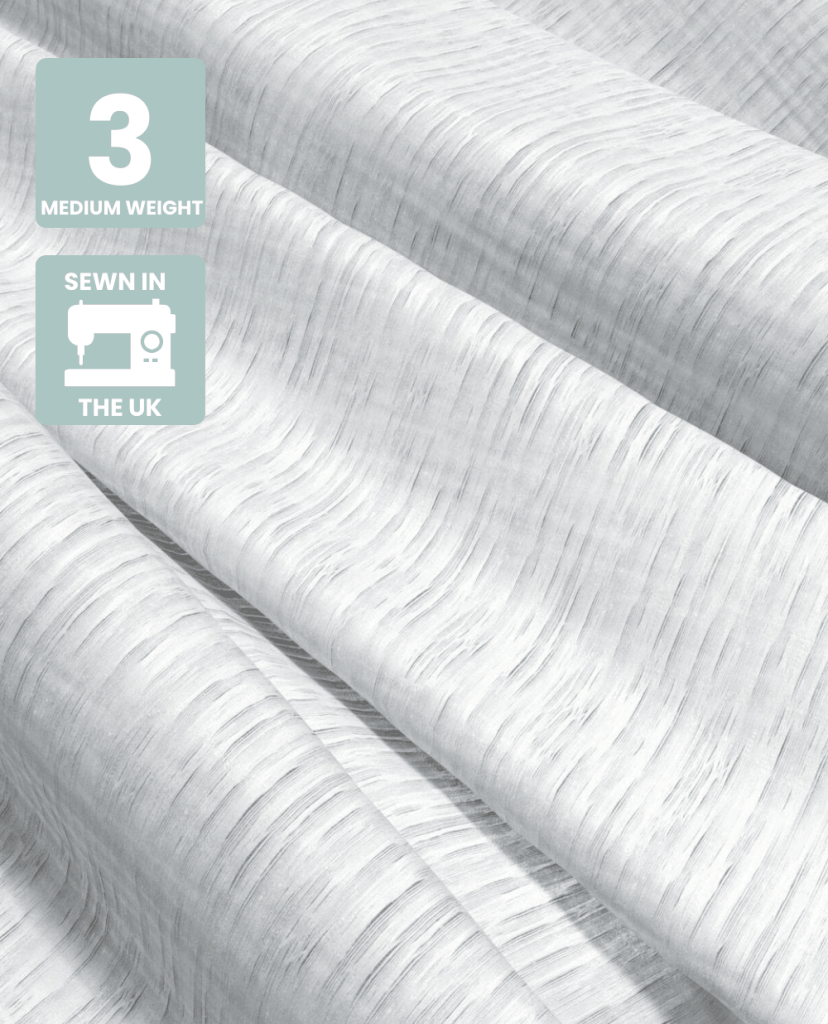 Aries Ripple FR Sheer Curtain M2M