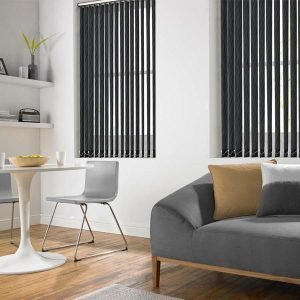 Breno Ebony Vertical Blind
