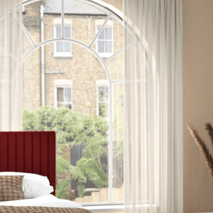 Edmund Bell Sway Fire Retardant Recycled Voile Curtain M2M