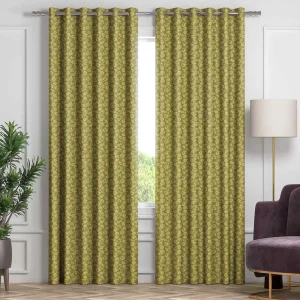 Fresh Green Grommet Curtains