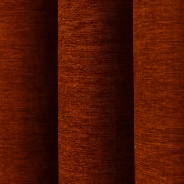 Genoa Chenille Blackout Eyelet Curtains