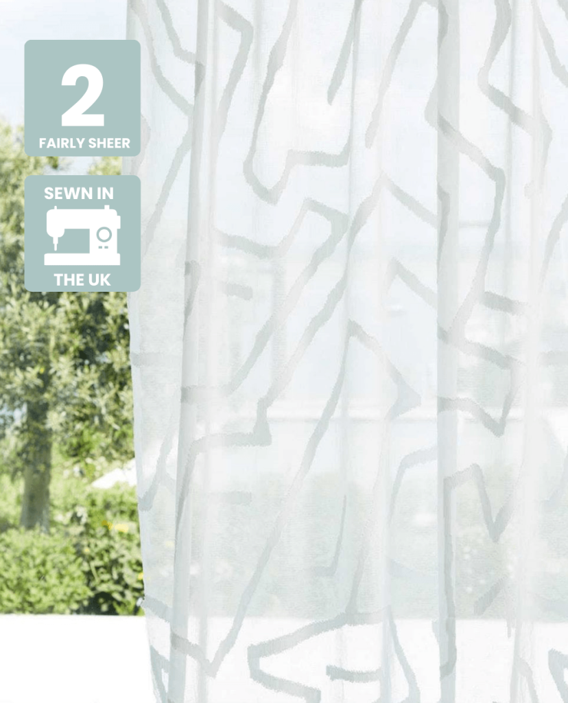 Harlequin Melodic Sheer FR Voile Curtain M2M
