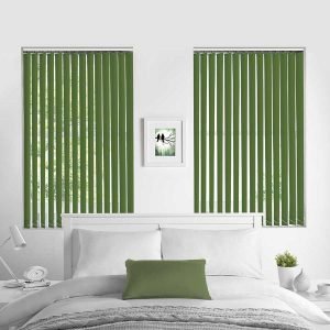Shadow Green Vertical Blind