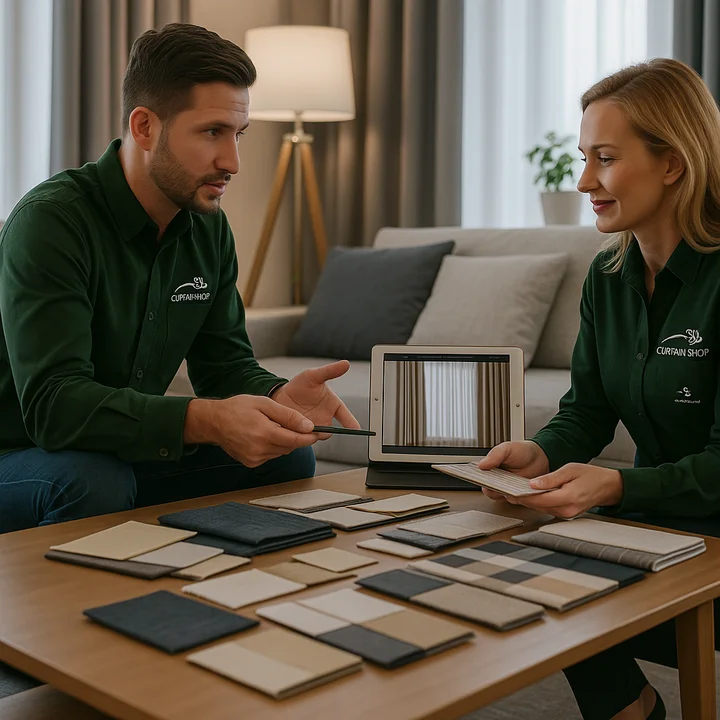 Choosing curtain fabric