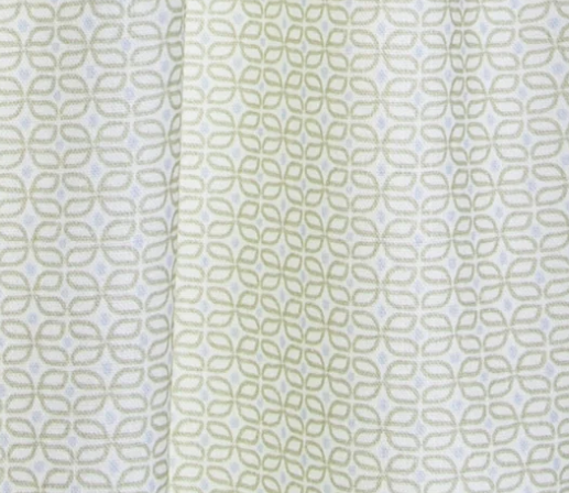 Loomi Moss Custom Cafe Blue Green Curtain