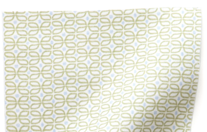 Loomi Moss Custom Cafe Blue Green Curtain