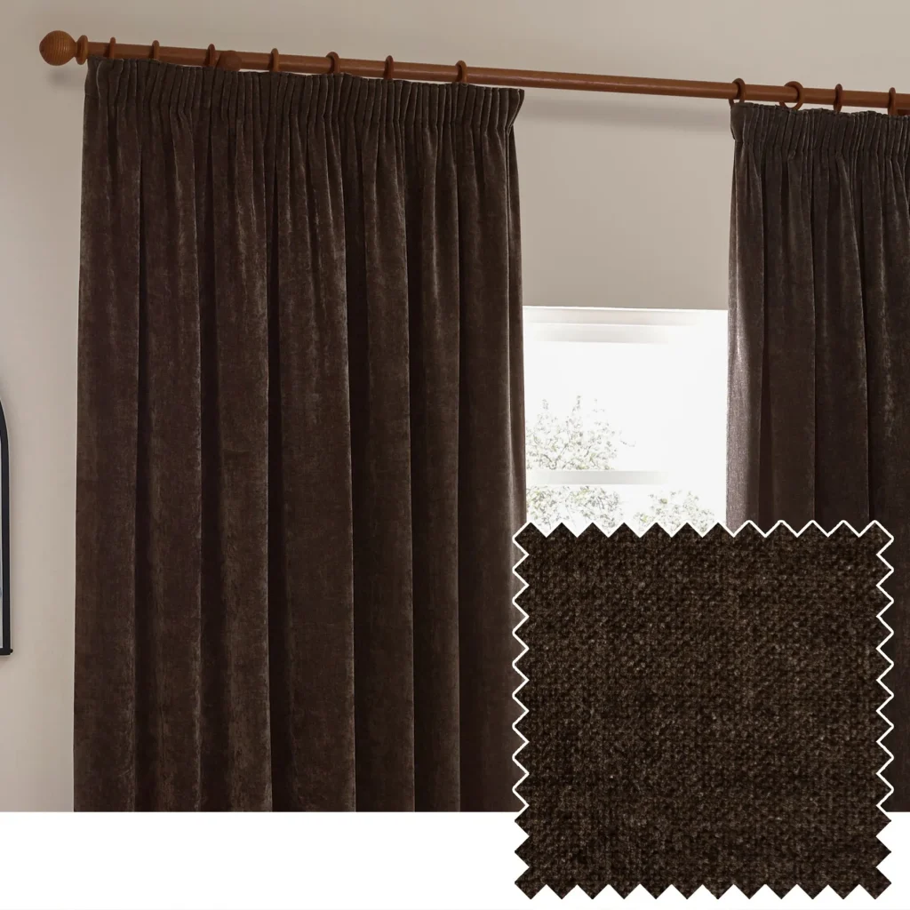 Yard Heavy Chenille Velvet Curtains