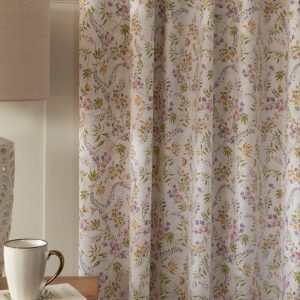 Kira Lined Curtain With Tie Backs