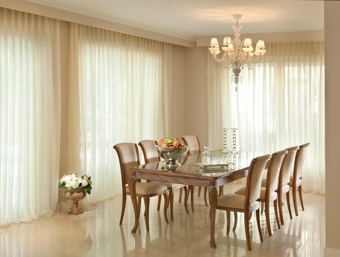 Dining Room Curtains Customized