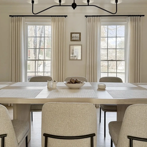 Linen Pleated Drapery